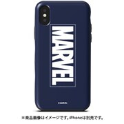 PHFGSM18A-LBU [iPhone XS/X用 マーベルロゴBL GolfSlide]