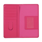UFZSMN18B-PK [iPhone XS Max用 シモーニ 本革製 手帳型ケース ピンク]