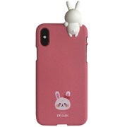 TCZSMF18A-USG [iPhone XS用 うさぎスマイルフレンズ]