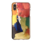 TCZOLC18A-CFL [iPhone XS用 油絵カラフル クリアケース]