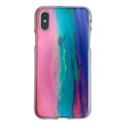 TCZOLC18A-PSK [iPhone XS用 油絵PK&スカイBL クリアケース]
