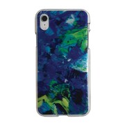 TCZOLC18C-BLU [iPhone XR用 クリアケース 油絵BL]