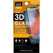 PG-18YGL08 [iPhone 11/XR用 保護ガラス3D PETガラス アンチグレア]