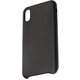 PG-18XPU01BK [iPhone XS/X用 ポリカーボネイトケース PUレザー ブラック]