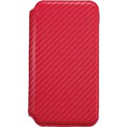 i32ANW01 [iPhone XS用ケース CAT FLIP NEWT カーボンレッド]
