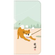 ABF14541i58 [iPhone XS用 首輪 しばたさん ダイアリーケース]