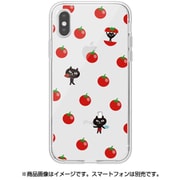 ABF14558i58 [iPhone XS用 トマト ねこまんじゅう クリアケース]