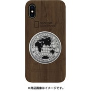 NG12963iX ウォルナット Metal-Deco Wood Case [iPhone XS用]