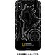 NG12972iX BK Topography Case Double Protective [iPhone XS用]