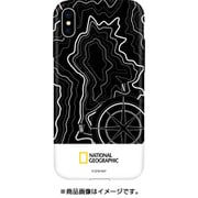 NG12973iX WH Topography Case Double Protective [iPhone XS用]