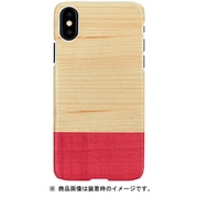 I13865i58 天然木ケースMiss match [iPhone XS用]