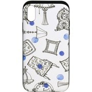 HM14458i58 Card slide French Cafe BL [iPhone XS用]
