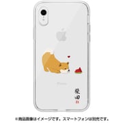 ABF14575i61 [iPhone XR用 しばたさん クリアケース スイカ]