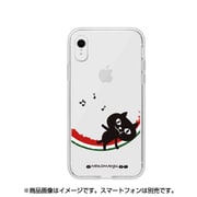ABF14584i61 [iPhone XR用 ねこまんじゅう クリアケース スイカ]