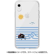 ABF14585i61 [iPhone XR用 ねこまんじゅう クリアケース スイミング]
