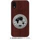 NG14127i61 [iPhone XR用 Metal-Deco Wood Case ローズウッド]