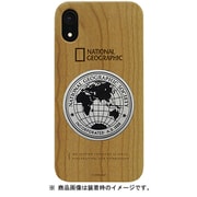 NG14128i61 [iPhone XR用 Metal-Deco Wood Case チェリーウッド]