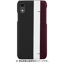 EB14387i61 [iPhone XR用ケース Stripe Bar BK]