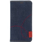 Z14224i61 [iPhone XR用ケース Denim Stitch Diary]