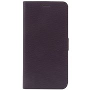 Z14229i61 [iPhone XR用ケース Metallic Diary ダークバイオレット]
