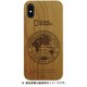 NG14142i65 チェリーウッド 130th Anniversary case Nature Wood [iPhone XS Max用]