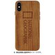 NG14145i65 チェリーウッド Nature Wood [iPhone XS Max用]