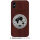 NG14149i65 ローズウッド Metal-Deco Wood Case [iPhone XS Max用]