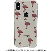 DS14876i65 フラミンゴ ソフトクリアケース [iPhone XS Max用]
