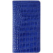 GZ13516i65 コバルトBL Vivid Croco Diary [iPhone XS Max用]