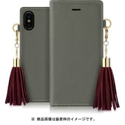 DP13611i65 GY Tassel Jacket [iPhone XS Max用]