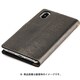 HAN14286i65 メタルBK CALF Diary [iPhone XS Max用]