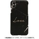 HM14479i65 BK Marble love [iPhone XS Max用]