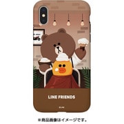 KCL-DBS001 [iPhone XS用 ブラウンヘアドレッサー LINE FRIENDSケース]