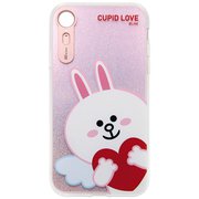 KCL-LCL008 [iPhone XR用 ライトアップケース CUPID LOVE コニーハート]
