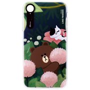 KCL-LCT005 [iPhone XR用 ライトアップケース THEMA ブラウン]