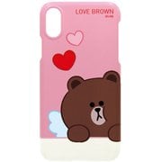 KCL-SCL005 [iPhone XR用ケース SlimFit CUPID LOVE ブラウン]