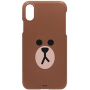 KCL-SFA005 [iPhone XR用ケース SlimFit FACE ブラウン]