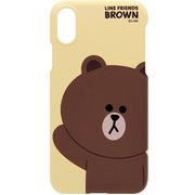 KCL-SBA009 ブラウン SlimFit BASIC [iPhone XS Max用]