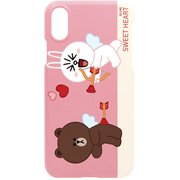 KCL-SCL025 [iPhone XS用 スウィートハート4 SlimFit CUPID LOVE]