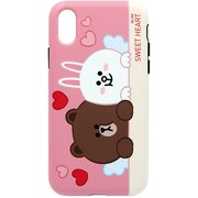 KCL-DCL004 [iPhone XS用 スウィートハート2 DUAL GUARD CUPID LOVE]