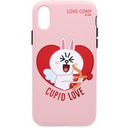 KCL-DCL007 [iPhone XS用 コニー DUAL GUARD CUPID LOVE]