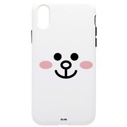 KCL-DFA002 [iPhone XS用 コニー DUAL GUARD FACE]