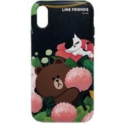 KCL-DCT001 [iPhone XS用 ブラウン DUAL GUARD CASE THEMA]