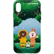 KCL-DCT003 [iPhone XS用 フォレスト DUAL GUARD CASE THEMA]