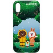 KCL-DCT006 [iPhone XR用 DUAL GUARD CASE THEMA フォレスト]
