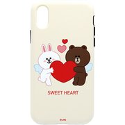KCL-DCL017 スウィートハート1 DUAL GUARD CUPID LOVE [iPhone XS Max用]