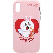 KCL-DCL021 コニー DUAL GUARD CUPID LOVE [iPhone XS Max用]