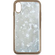 SW-CIXS-006 WH [iPhone XS用 アセチケース White hologram]