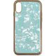 SW-CIXS-017 GR [iPhone XS用 アセチケース Mintgreen hologram]