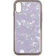 SW-CIXS-018 PU [iPhone XS用 アセチケース Lavender hologram]